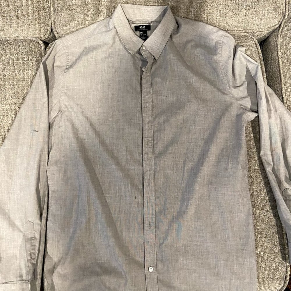 Light Grey Dress Shirt